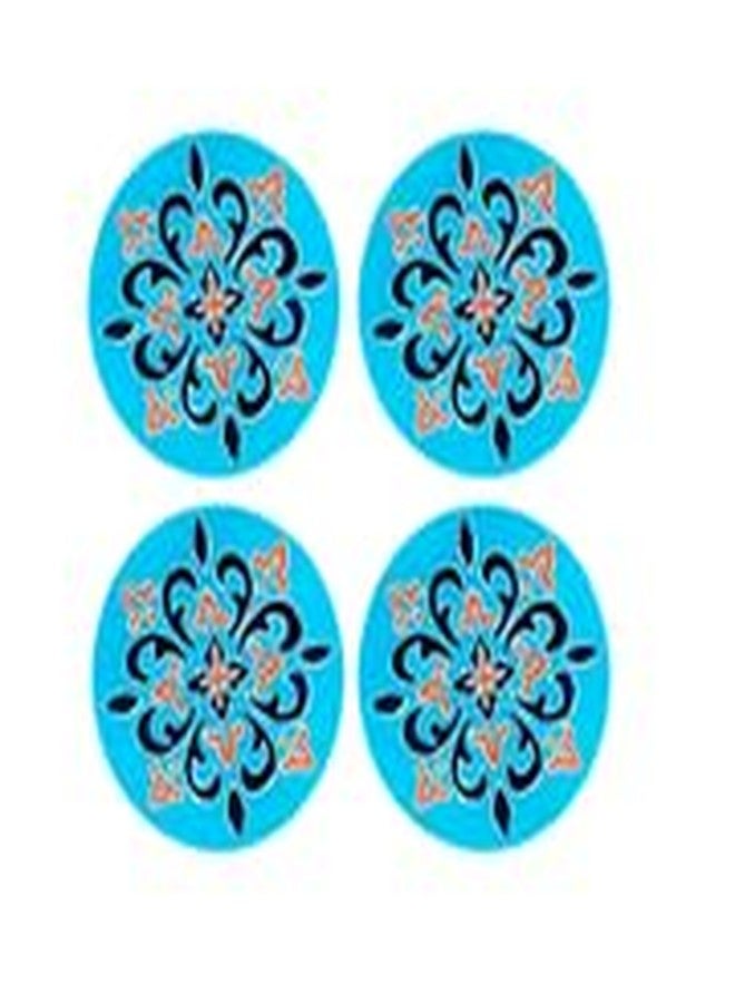 Penkraft Moroccan Tile Art on Tea Coasters DIY Kit | Complete DIY Craft Kit for Beginners & Hobby Artists - Image 1